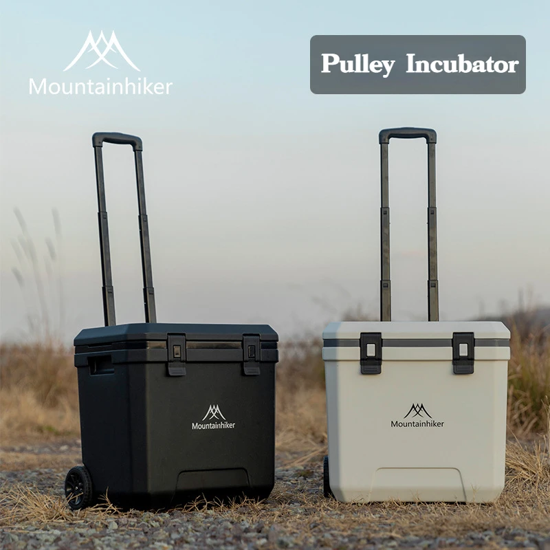 Lab Incubator - MOUNTAINHIKER 36L Outdoor Refrigerator with Trolley
