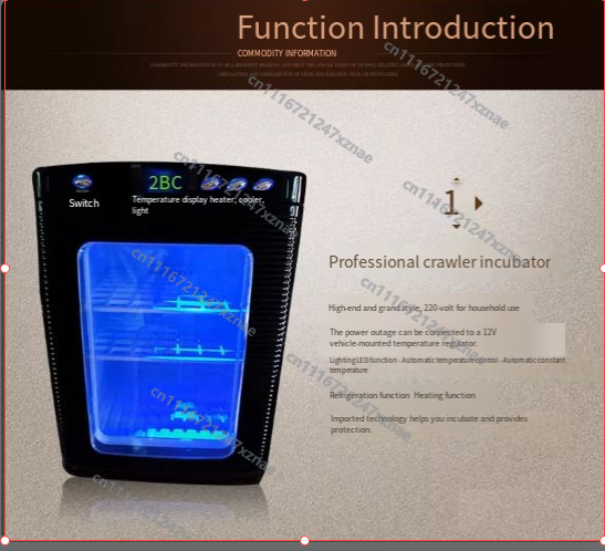 25L Reptile Incubator Digital  - Lab Incubator review and price
