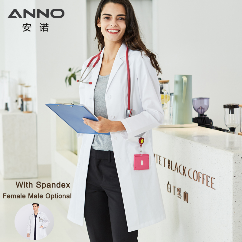ANNO Long Sleeve Lab Uniforms  - Medical Lab Coat review and price