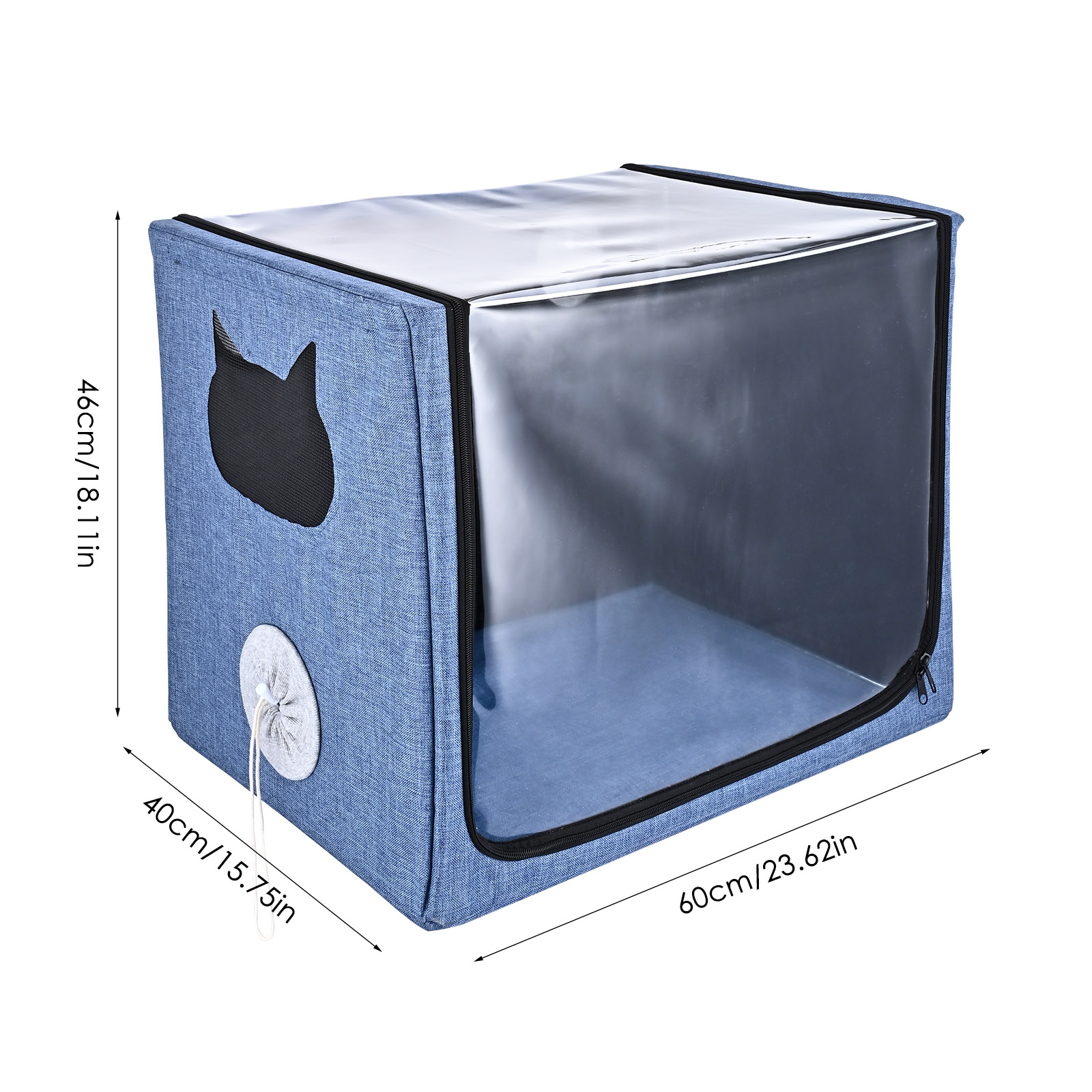 Pet Dog Cat Oxygen ICU Cage 10 - Lab Incubator review and price