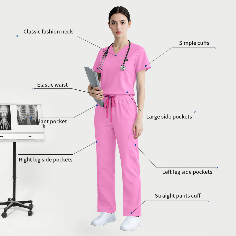 Niaahinn Dentistry Scrub Tops+ - Medical Lab Coat review and price