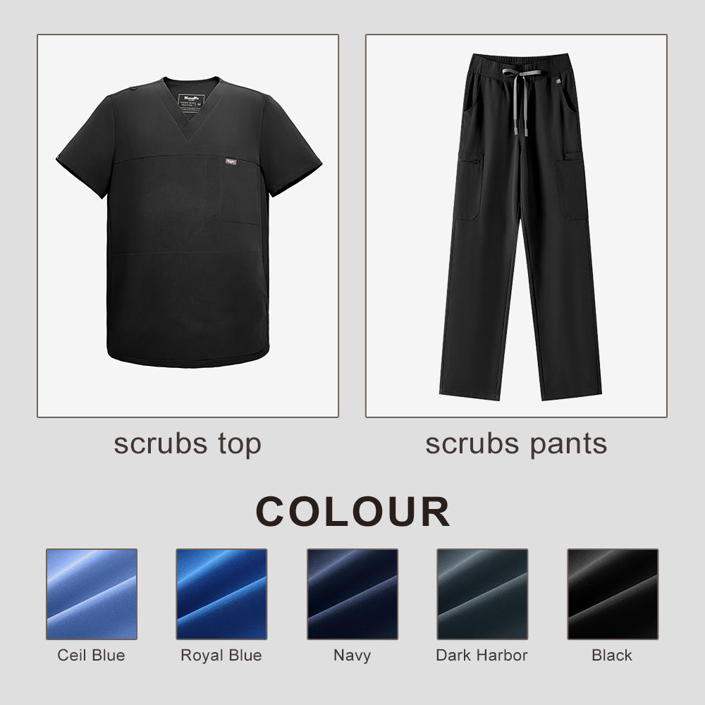 KUNGFU SCRUBS Nurse Uniform Me - Medical Lab Coat review and price
