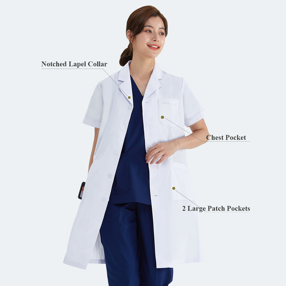 Unisex White Coat Lab Coat Hos - Medical Lab Coat review and price